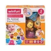 Winfun Set Jucarii de Baie Animalute din Jungla