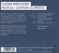 Claudio Monteverdi: Madrigali Guerrieri ed Amorosi