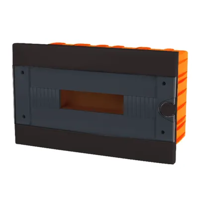 Plastic Box For Flush Mnt. 16 Way (1x16), Negru