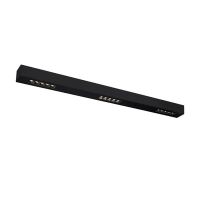 Corp iluminat TAVAN, Q-LINE ® Luminita Plafon, LED-negru interior Montat pe suprafata lumenul Plafon, 1m, BAP, negru, 4000K