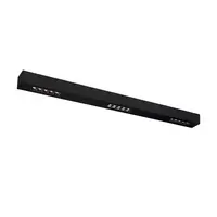 Corp iluminat TAVAN, Q-LINE ® Luminita Plafon, LED-negru interior Montat pe suprafata lumenul Plafon, 1m, BAP, negru, 4000K,
