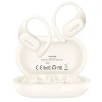 Căști wireless BT Langsdom TS19, cu reducere a zgomotului ENC (alb)