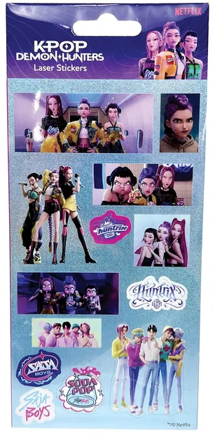 Stickere GIM K-Pop Demon Hunters - Laser