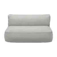 Modul de canapea de grădină gri deschis cu tapițerie din țesătură bouclé Grow – Blomus