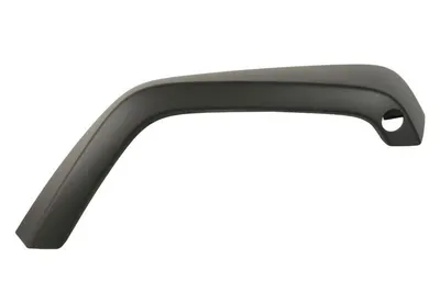 Bandou aripa fata dreapta potrivit JEEP WRANGLER III JK 2006-2017 - (negru, cu o deschidere pentru indicator luminos)