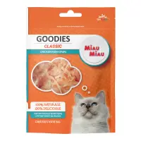 Recompense Pisici MIAU MIAU GOODIES Classic Chicken Mini Strip 50g 50g