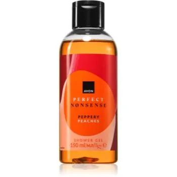 Avon Perfect Nonsense Peppery Peaches gel parfumat pentru duș