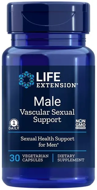 Male Vascual Sexual Support, 30 capsule vege, Life Extension