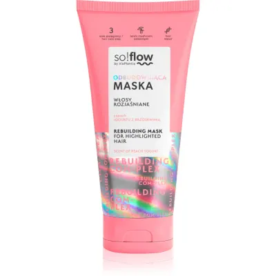 so!flow Rebuilding Com-Plex Mask For Highlighted Hair masca de par regeneratoare pentru par decolorat 200 ml