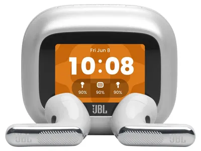 Căști wireless JBL - Live Flex 4, TWS, ANC, argintii