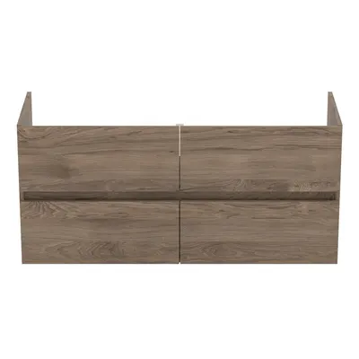 Dulap sub chiuvetă în culoare naturală suspendat cu aspect de lemn de nuc 120x55 cm Eurovit+ – Ideal Standard