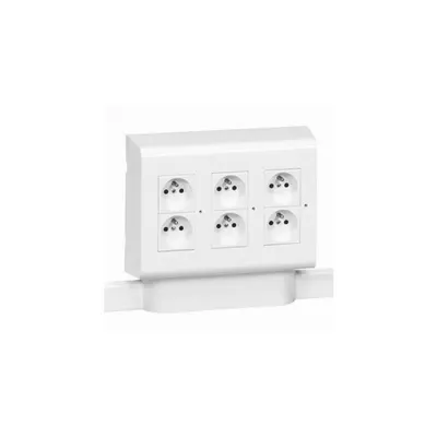 Mosaic frame - pentru adaptable DLP and DLPlus - alongside trunking -3x4 module