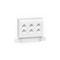 Mosaic frame - pentru adaptable DLP and DLPlus - alongside trunking -3x4 module