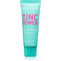 Nuxe Zinc Power Mattifying Fluid fluid matifiant pentru tenul gras, predispus la acnee