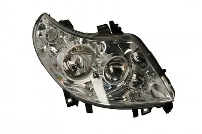 Far dreapta (H1 H7, reglaj electric, cu motoras, fundal cromat) CITROEN JUMPER FIAT DUCATO PEUGEOT BOXER 2006-2010