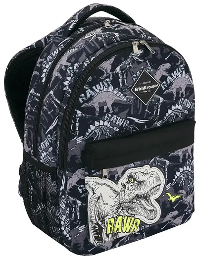 Erich Krause EasyLine ghiozdan - Dinosaur Park, 2 compartimente, 20 l