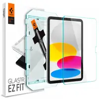 Folie de protectie Ecran Spigen GlastR EZ FIT pentru Apple iPad (2025) / (2022), Sticla Securizata, Full Glue AGL05554