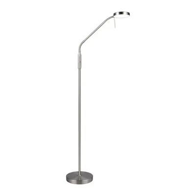 Lampadar argintiu LED (înălțime 160 cm) Moreno – Reality