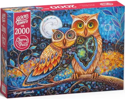 Puzzle Cherry Pazzi din 2000 de piese - Momente de lună