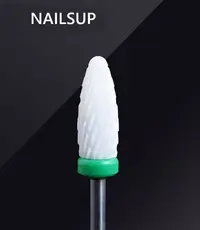 Capat de freza NailsUp Ceramica Indepartare gel Verde 6.0mm
