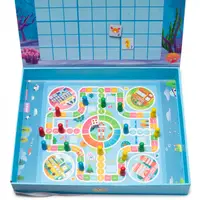 Joc Multifunctional 2 in 1 din Lemn - Sudoku Montessori - Nurio
