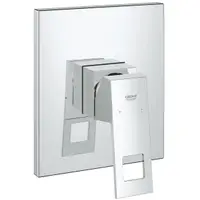 Baterie de dus Grohe 19898000, incastrata, monocomanda, fara corp incastat, levier metalic, fixare ascunsa, Crom