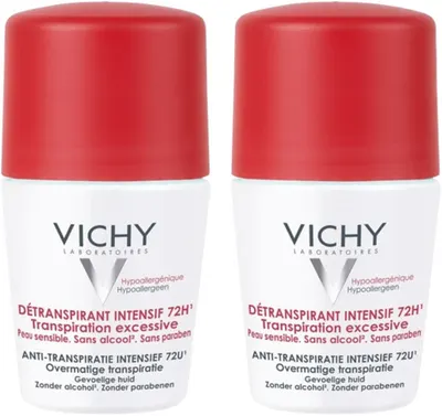 Vichy Deo Set - Deodorant roll-on Stress Resist, 2 x 50 ml