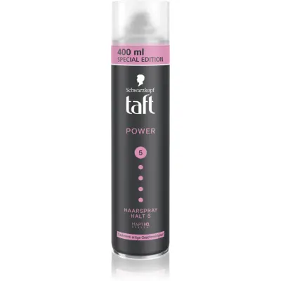 Schwarzkopf Taft Power Cashmere fixativ pentru păr cu fixare foarte puternică pentru păr uscat și deteriorat Cashmere 400 ml