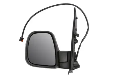 Oglinda laterala stanga electric, convex, cu incalzire, asistenta banda, grund potrivit FIAT SCUDO, ULYSSE 01.22