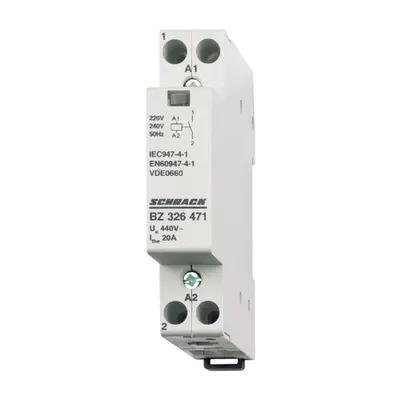 Contactor modular 1UH, 20A, 1ND, 230VAC