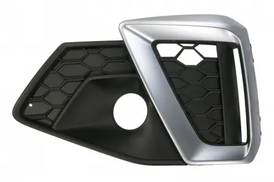 Element bara fata stanga (plastic, negru gri, S-LINE) potrivit AUDI A4 B9 05.19