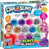 Set creativ cu slime Cra-Z-Art - Slimy Blendz, 12 culori