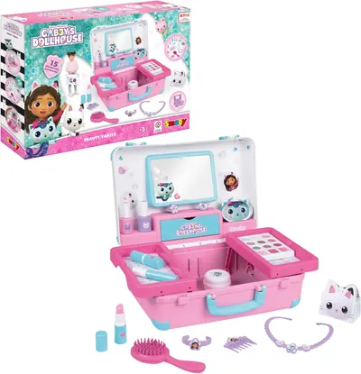 Comoda-valiză cu accesorii Smoby - Gabby's Dollhouse