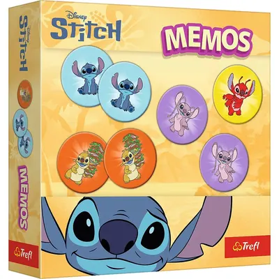 Joc de societate Memos: Lilo & Stitch - Pentru copii