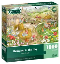 Puzzle Falcon de 1000 piese - Depozitarea fânului