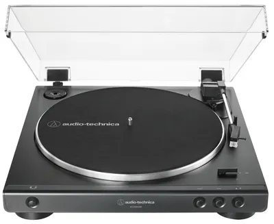 Pick-up Audio-Technica - AT-LP60XUSB, automat, gri
