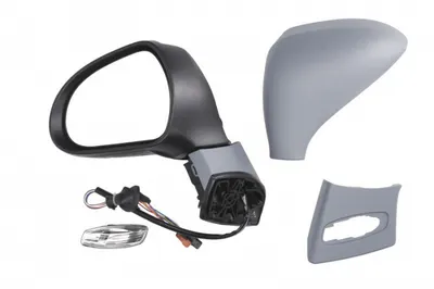 Oglinda stanga electrica incalzita, crom, grunduita, pliabila electric PEUGEOT 308 intre 2007-2014