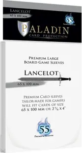 Protecții pentru carduri Paladin Card Protection - Lancelot, Premium Large, 65 х 100 mm (55 buc)