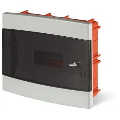 Tablou ST 12M, Scame 675.2012, IP40, montare incastrata, 12 module. 326x270x75mm GRI