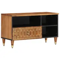 Gossi dulap tv, 80x33x46 cm, lemn masiv de mango