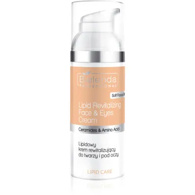 Bielenda Professional Lipid Care Revitalizing Face & Eyes Cream crema revitalizanta pentru fata si zona ochilor 50 ml