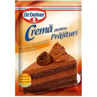 Mix de cremă pentru prăjituri cu gust de ciocolată, trufe și rom 57g, 25 plicuri Engros