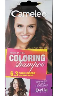 Delia Cameleo Șampon colorant la plic , 6.3 Hazel Mocha, 40 ml