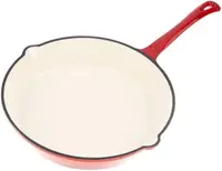 Tigaie din fontă Kinghoff - KH 2262, emailate, 26 cm, roșu