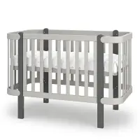 Patut din lemn de fag pentru copii Monaco 120 x 60 cm Cashmere