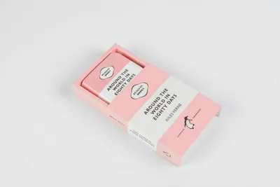 Portofel pentru card - Penguin Business Card Holder – Around the World in Eighty Days