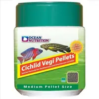 Ocean Nutrtion Cichlid Vegi Pellets Medium 100g
