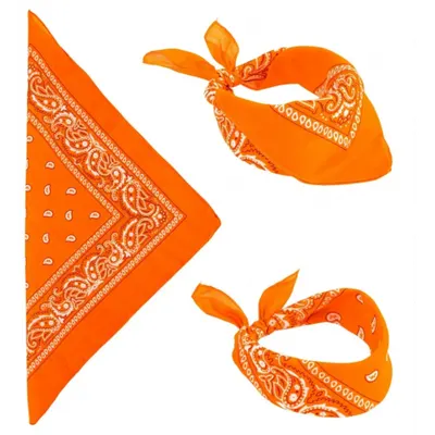 Bandana portocalie