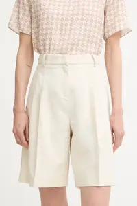 Trussardi pantaloni scurți pentru femei, din in