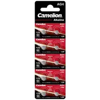 Baterii ceas alcaline AG4 LR626, 10 Buc. Camelion